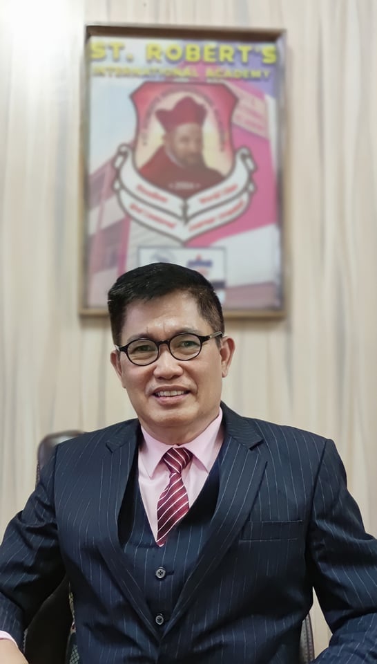 Dr. Robert F. Galindez, founder of St. Robert’s International College