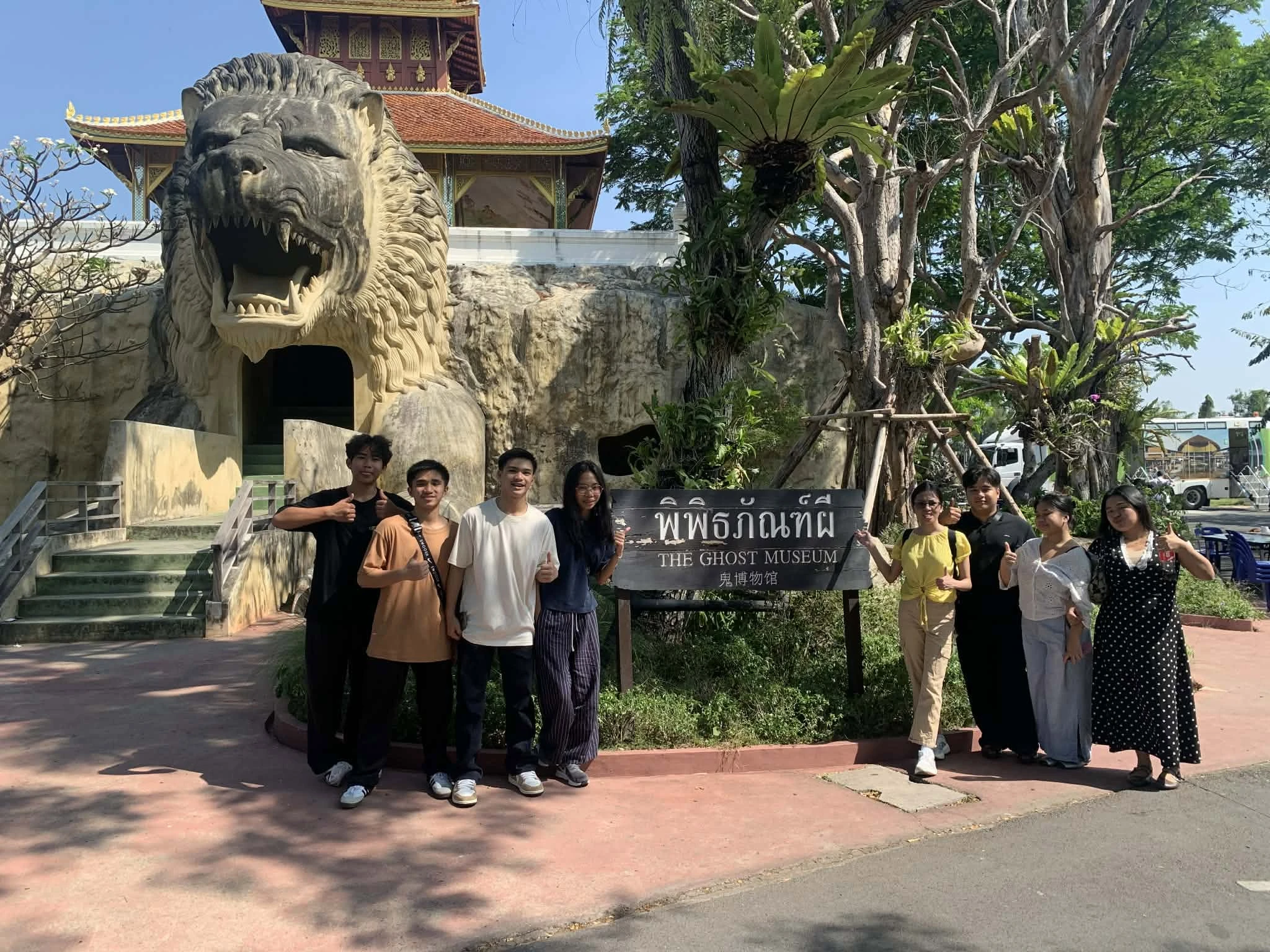 Museum visit during the Thailand exposure
